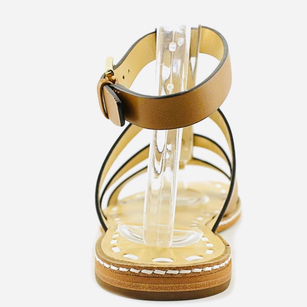 MICHAEL KORS - LEATHER SANDALS - Picture 5 of 7